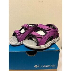 NEW Columbia Techsun 3 Purple Sandal Hiking Walking Shoe - Toddler 5